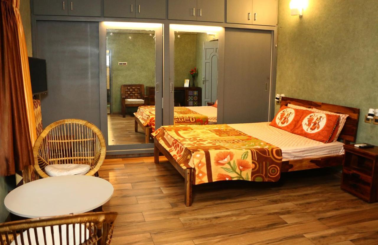 Вилла Penthouse 2Bhk With Bathtub And Terrace Пондичерри Экстерьер фото